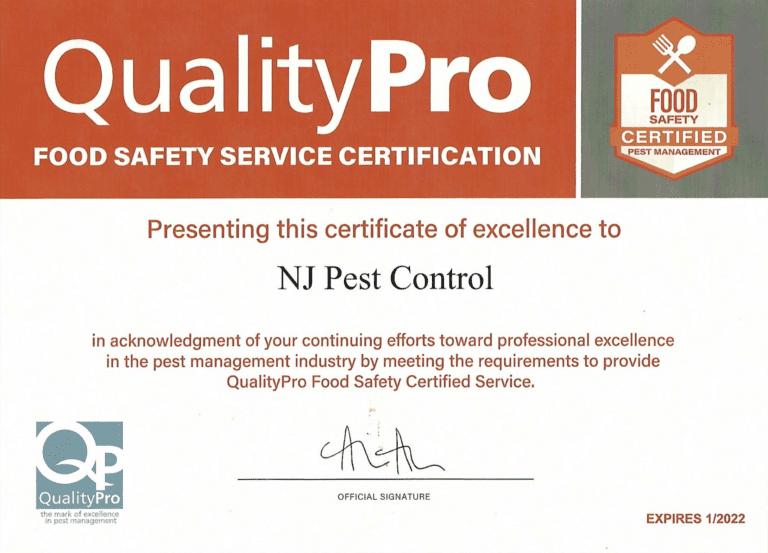 Qualitypro Food Safety Service Certification