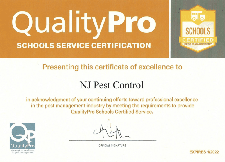 Qualitypro Schools Service Certification