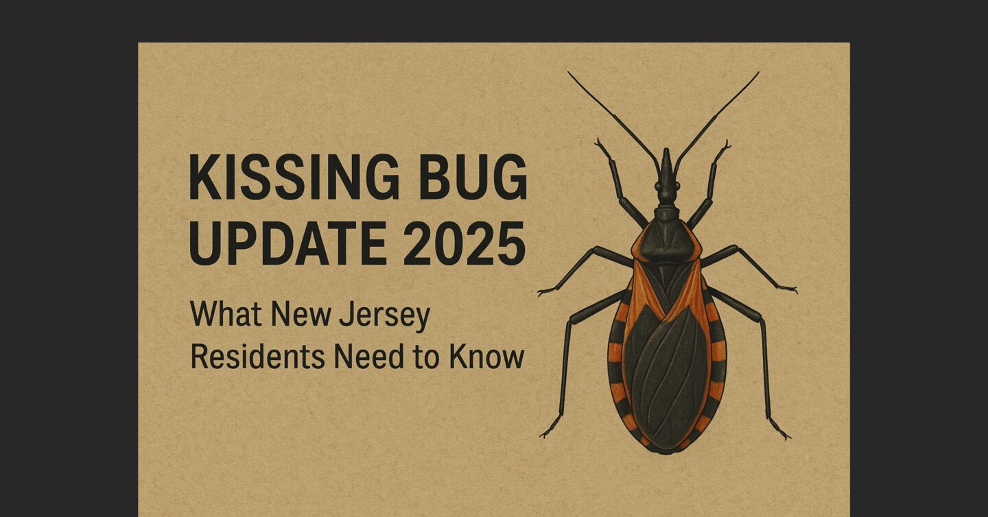 words, kissing bug update 2025, what New Jersey residents need to know, with kissing bug photo