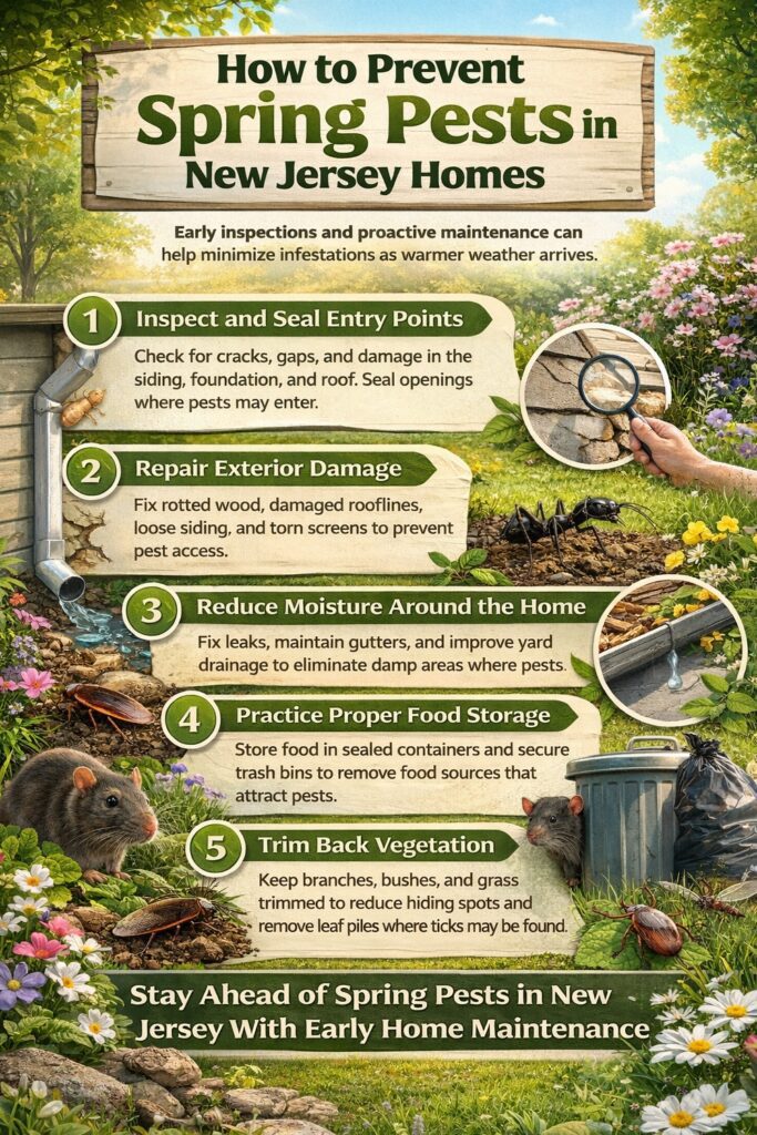 How To Prevent Spring Pests In New Jersey Homes Guide