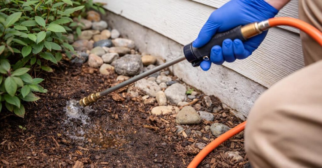 Termite Pest Control Treatment, Concept Of How To Get Rid Of Termites